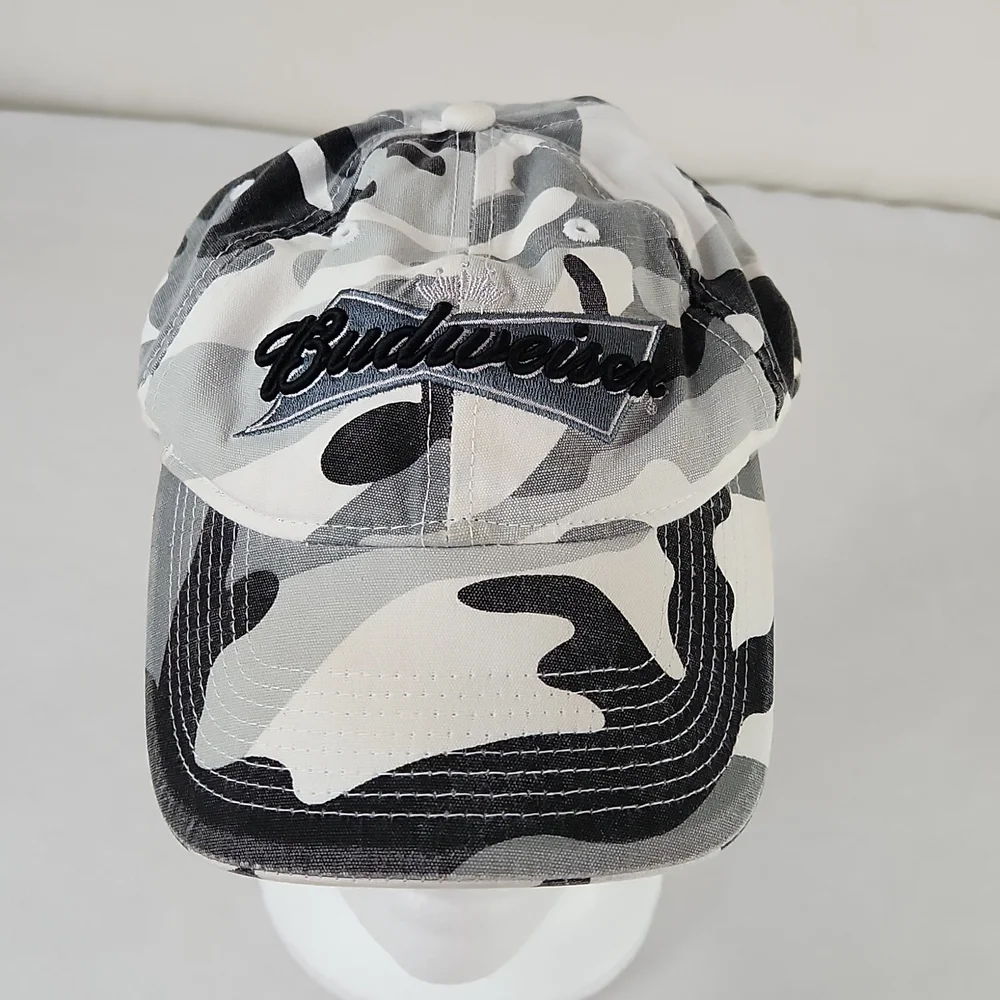 Budweiser 2008 camo hat. Size OS